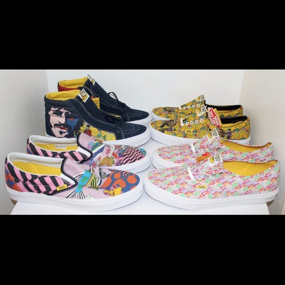 Vans Other - Vans Sk8-Hi The Beatles Submarine Sz 10.5 Men's